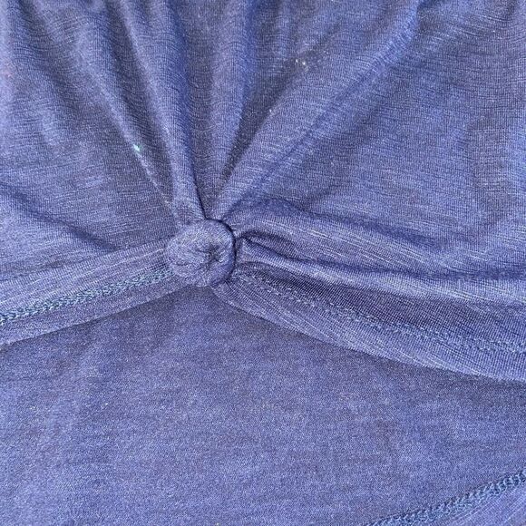 Girls justice tie front logo tee - Picture 2 of 4